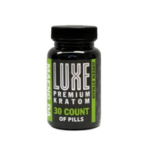 Green Strain Luxe Premium Kratom Maeng DA- 30 Capsules