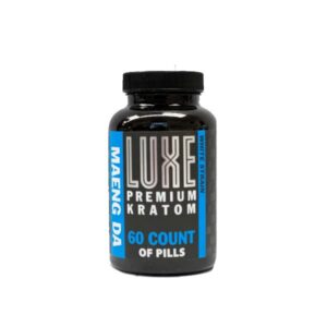 Luxe Premium Kratom White Strain Maeng DA - 60 Count