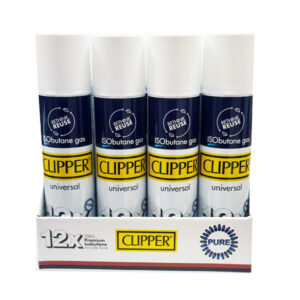 12x Isobutane Gas Clipper 12 Pack