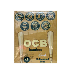 OCB Bamboo Unbleached Cone Small 78mm